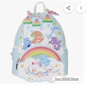Loungefly Care Bears CareALot Castle Mini Backpack Multi